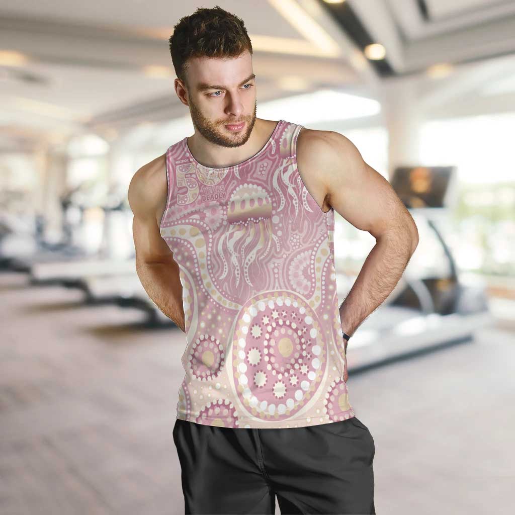 Pastel NAIDOC Week 2026 First Nations Indigenous Men Tank Top Jellyfish