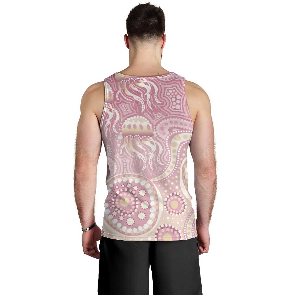Pastel NAIDOC Week 2026 First Nations Indigenous Men Tank Top Jellyfish