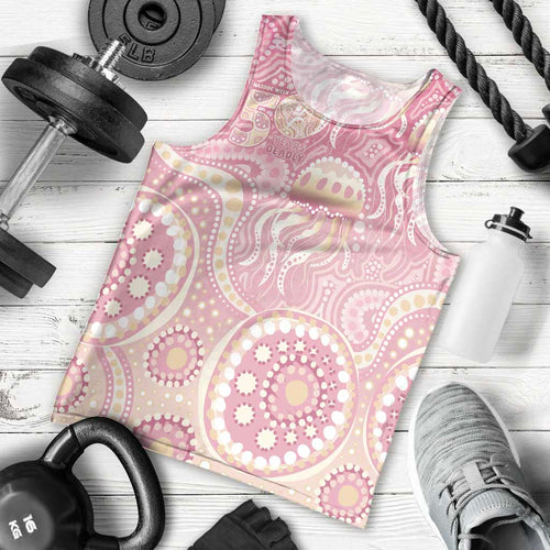 Pastel NAIDOC Week 2026 First Nations Indigenous Men Tank Top Jellyfish