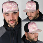 Pastel NAIDOC Week 2026 First Nations Indigenous Mesh Trucker Cap Jellyfish