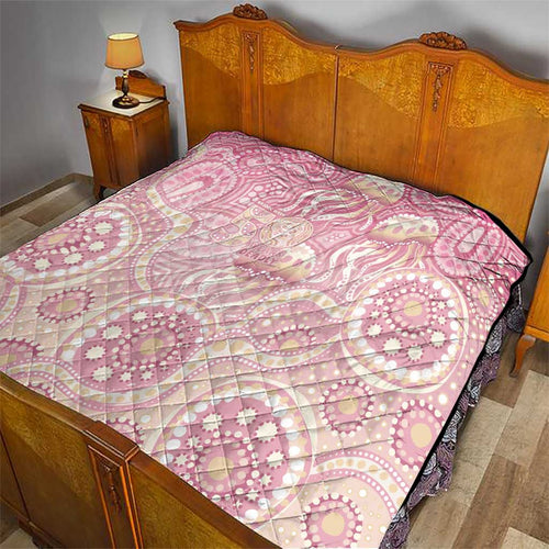 Pastel NAIDOC Week 2026 First Nations Indigenous Quilt Jellyfish