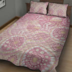 Pastel NAIDOC Week 2026 First Nations Indigenous Quilt Bed Set Jellyfish