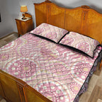 Pastel NAIDOC Week 2026 First Nations Indigenous Quilt Bed Set Jellyfish