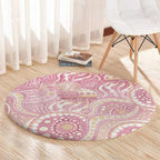 Pastel NAIDOC Week 2026 First Nations Indigenous Round Carpet Jellyfish