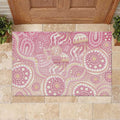Pastel NAIDOC Week 2026 First Nations Indigenous Rubber Doormat Jellyfish