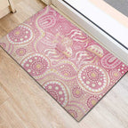 Pastel NAIDOC Week 2026 First Nations Indigenous Rubber Doormat Jellyfish