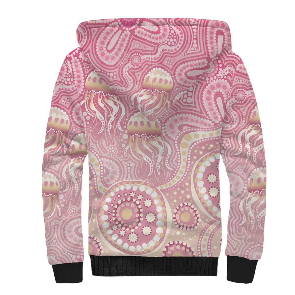 Pastel NAIDOC Week 2026 First Nations Indigenous Sherpa Hoodie Jellyfish