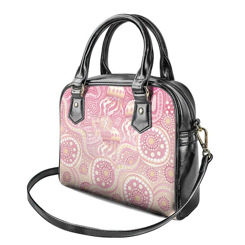 Pastel NAIDOC Week 2026 First Nations Indigenous Shoulder Handbag Jellyfish