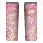 Pastel NAIDOC Week 2026 First Nations Indigenous Skinny Tumbler Jellyfish