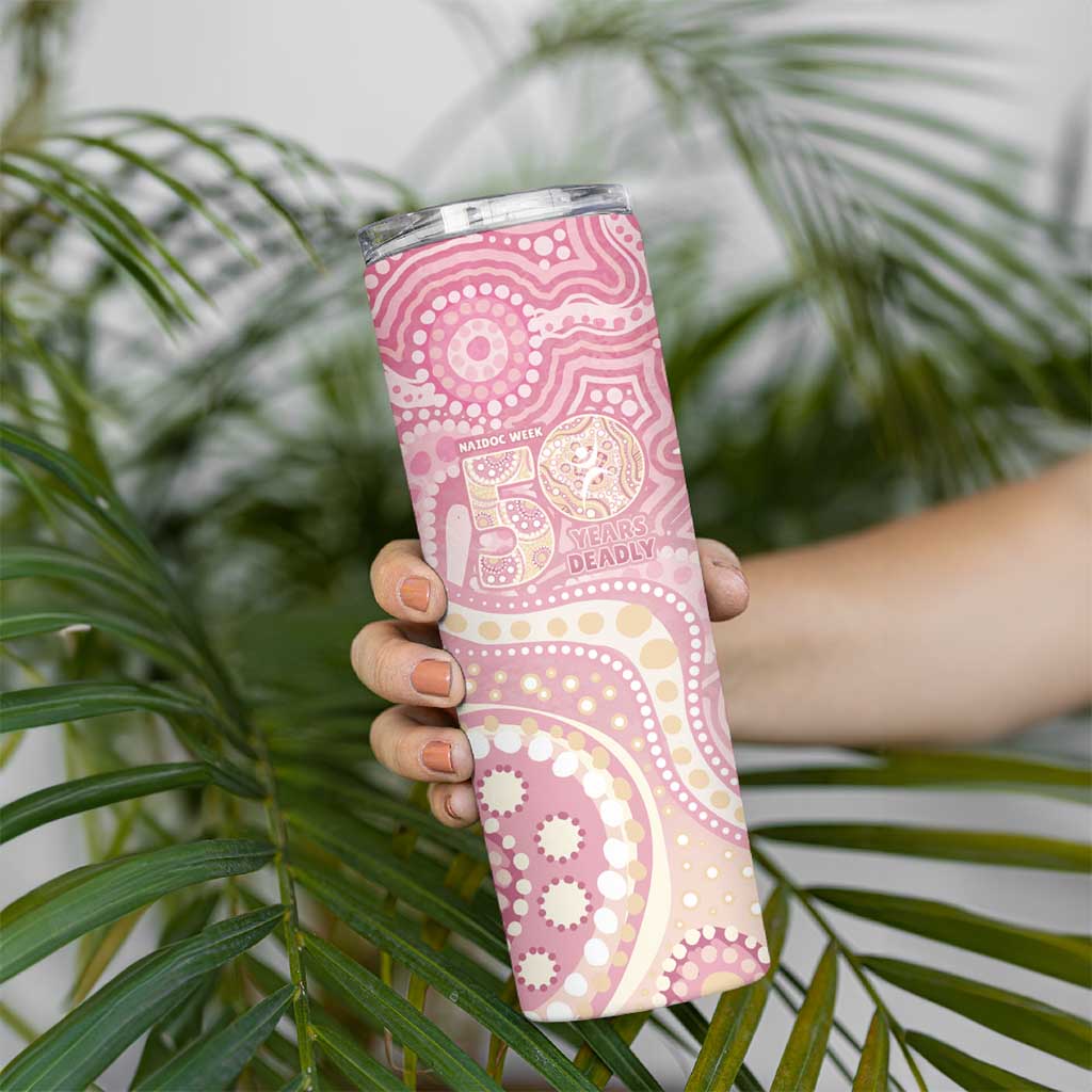 Pastel NAIDOC Week 2026 First Nations Indigenous Skinny Tumbler Jellyfish