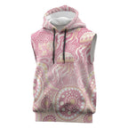 Pastel NAIDOC Week 2026 First Nations Indigenous Sleeveless Hoodie Jellyfish