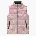 Pastel NAIDOC Week 2026 First Nations Indigenous Sleeveless Puffer Jacket Jellyfish