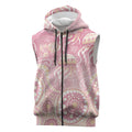 Pastel NAIDOC Week 2026 First Nations Indigenous Sleeveless Zip Hoodie Jellyfish