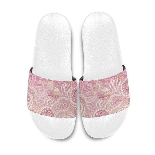 Pastel NAIDOC Week 2026 First Nations Indigenous Slide Sandals Jellyfish
