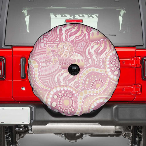 Pastel NAIDOC Week 2026 First Nations Indigenous Spare Tire Cover Jellyfish