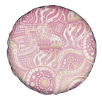 Pastel NAIDOC Week 2026 First Nations Indigenous Spare Tire Cover Jellyfish