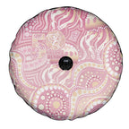Pastel NAIDOC Week 2026 First Nations Indigenous Spare Tire Cover Jellyfish
