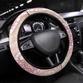 Pastel NAIDOC Week 2026 First Nations Indigenous Steering Wheel Cover Jellyfish