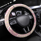 Pastel NAIDOC Week 2026 First Nations Indigenous Steering Wheel Cover Jellyfish