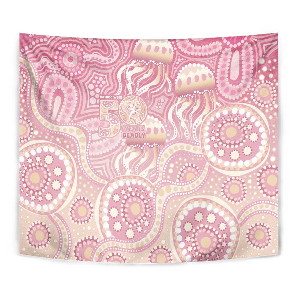 Pastel NAIDOC Week 2026 First Nations Indigenous Tapestry Jellyfish