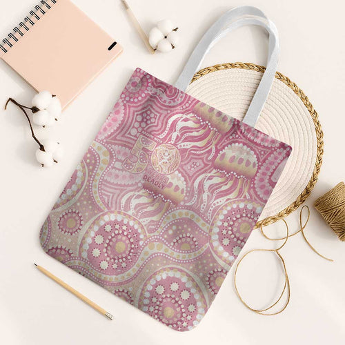 Pastel NAIDOC Week 2026 First Nations Indigenous Tote Bag Jellyfish