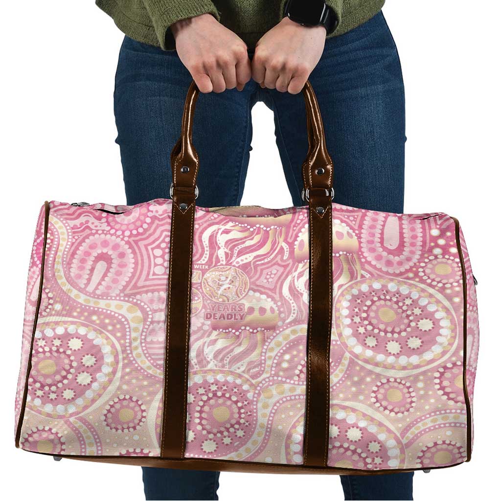 Pastel NAIDOC Week 2026 First Nations Indigenous Travel Bag Jellyfish