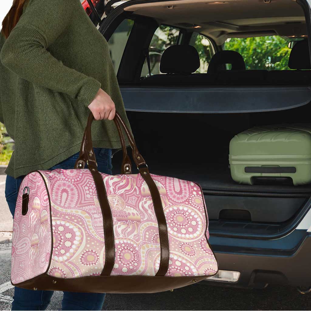 Pastel NAIDOC Week 2026 First Nations Indigenous Travel Bag Jellyfish