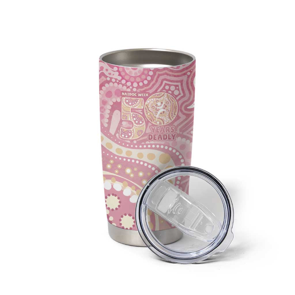 Pastel NAIDOC Week 2026 First Nations Indigenous Tumbler Cup Jellyfish