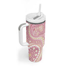 Pastel NAIDOC Week 2026 First Nations Indigenous Tumbler With Handle Jellyfish