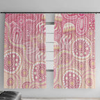 Pastel NAIDOC Week 2026 First Nations Indigenous Window Curtain Jellyfish