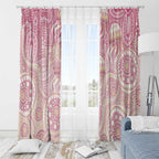 Pastel NAIDOC Week 2026 First Nations Indigenous Window Curtain Jellyfish