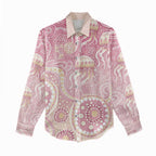 Pastel NAIDOC Week 2026 First Nations Indigenous Women Casual Shirt Jellyfish