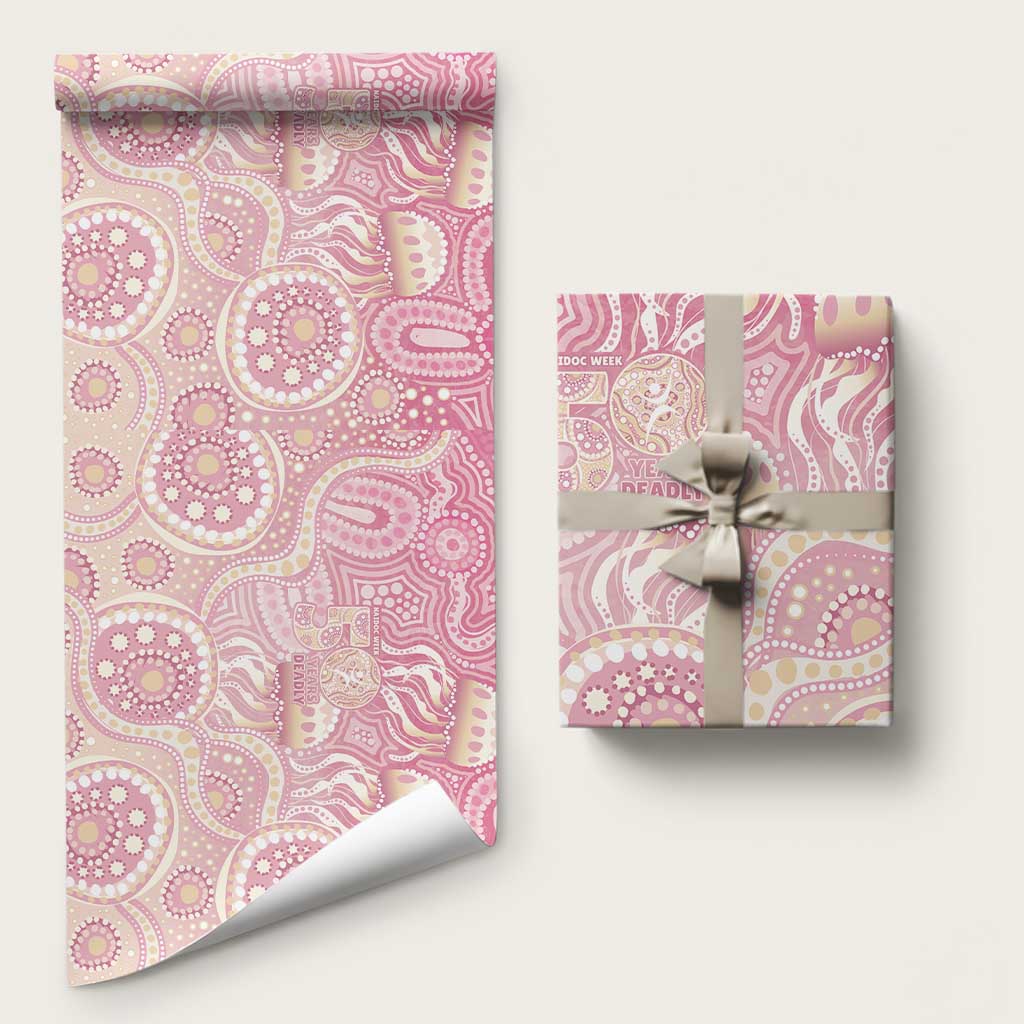 Pastel NAIDOC Week 2026 First Nations Indigenous Wrapping Paper Jellyfish