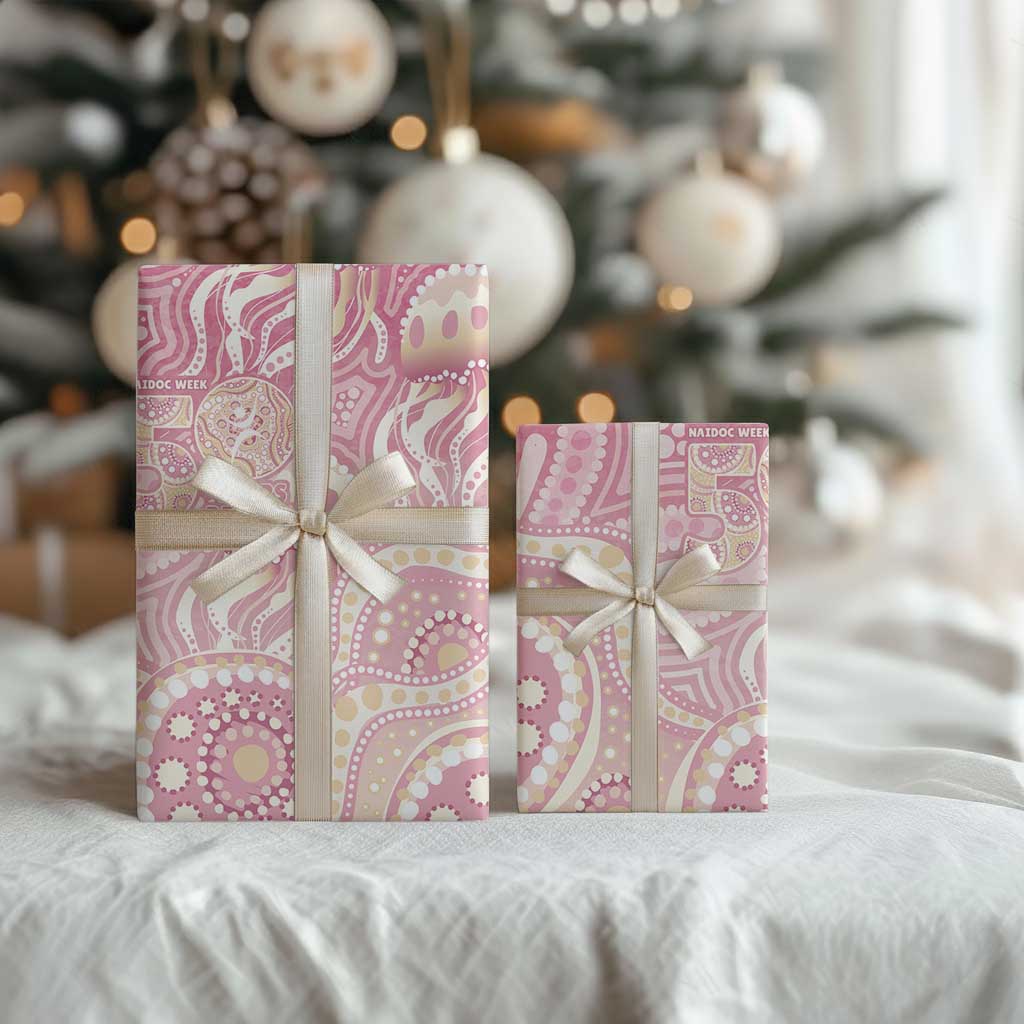 Pastel NAIDOC Week 2026 First Nations Indigenous Wrapping Paper Jellyfish