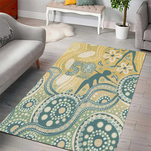 Pastel NAIDOC Week 2026 First Nations Indigenous Area Rug The Life