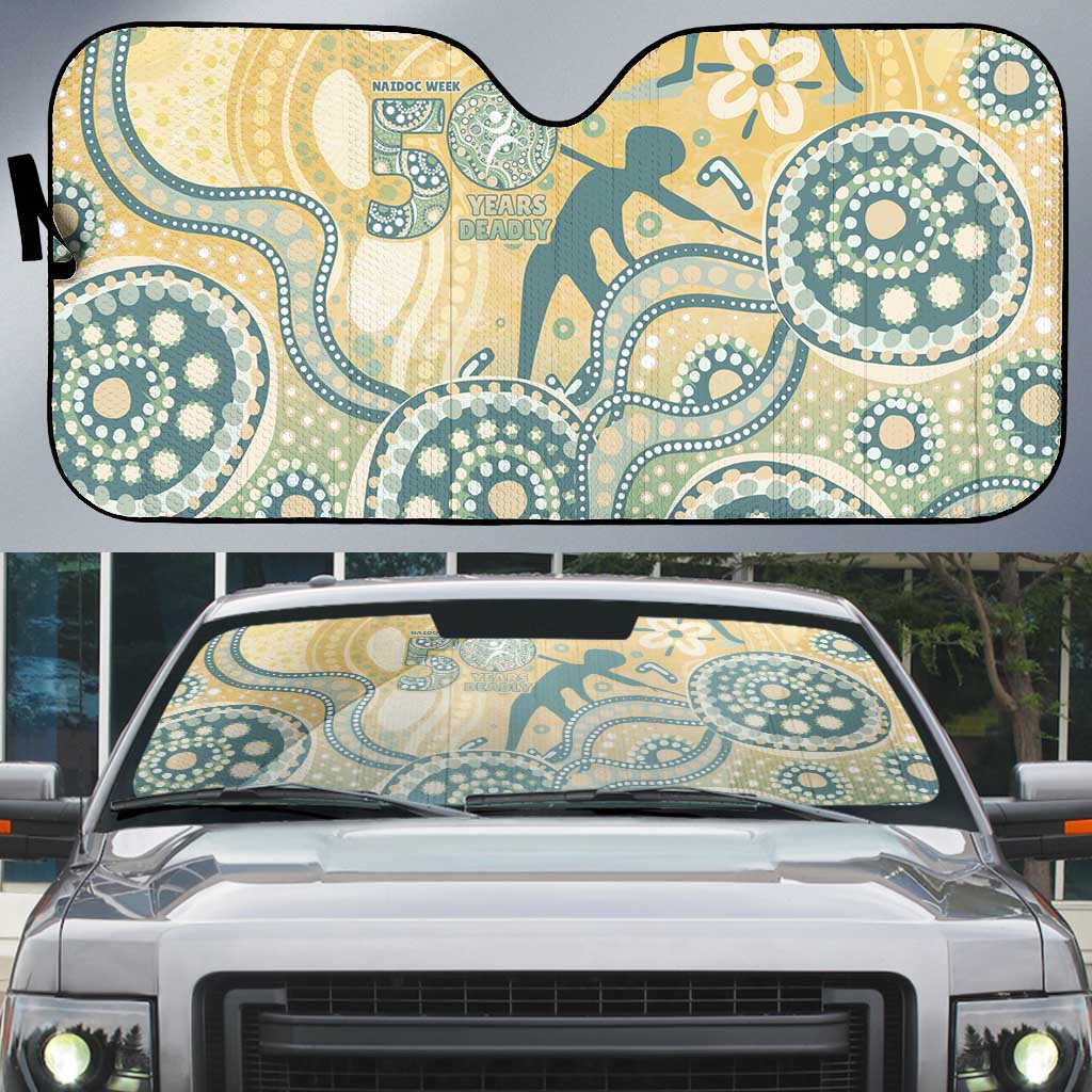 Pastel NAIDOC Week 2026 First Nations Indigenous Auto Sun Shade The Life