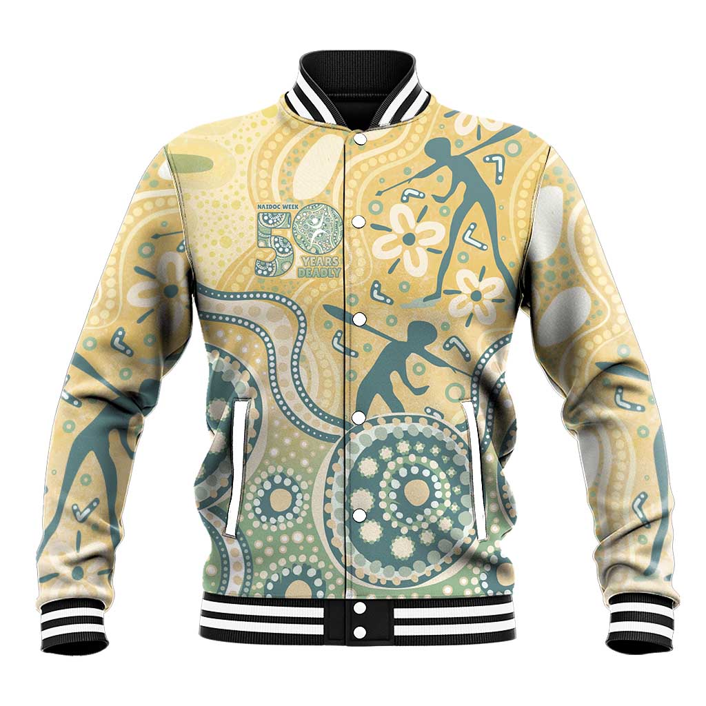 Pastel NAIDOC Week 2026 First Nations Indigenous Baseball Jacket The Life