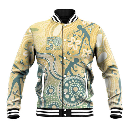 Pastel NAIDOC Week 2026 First Nations Indigenous Baseball Jacket The Life