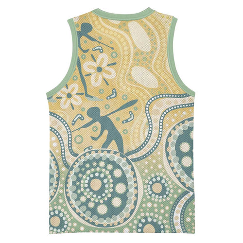 Pastel NAIDOC Week 2026 First Nations Indigenous Basketball Jersey The Life