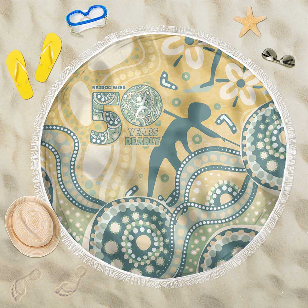 Pastel NAIDOC Week 2026 First Nations Indigenous Beach Blanket The Life