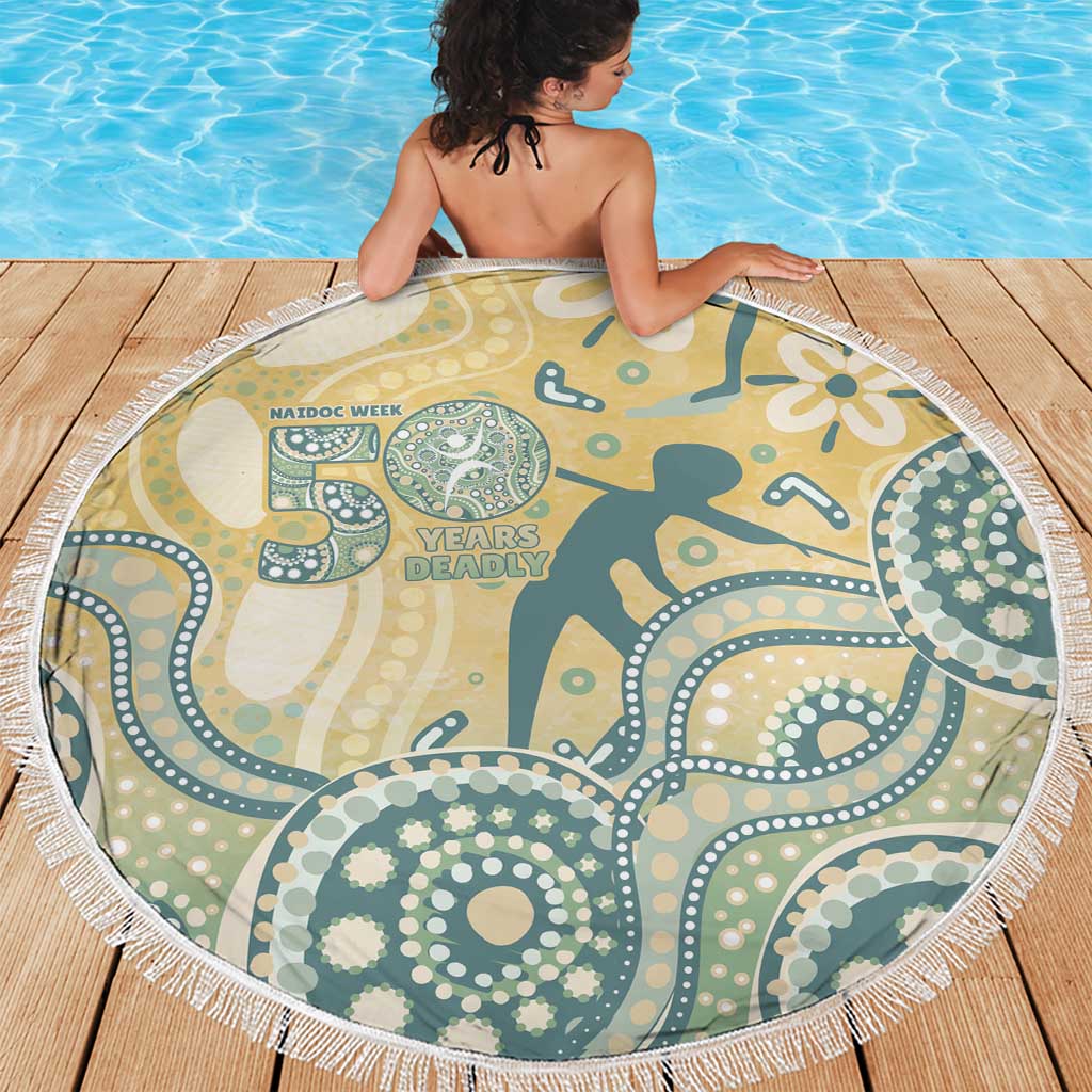Pastel NAIDOC Week 2026 First Nations Indigenous Beach Blanket The Life