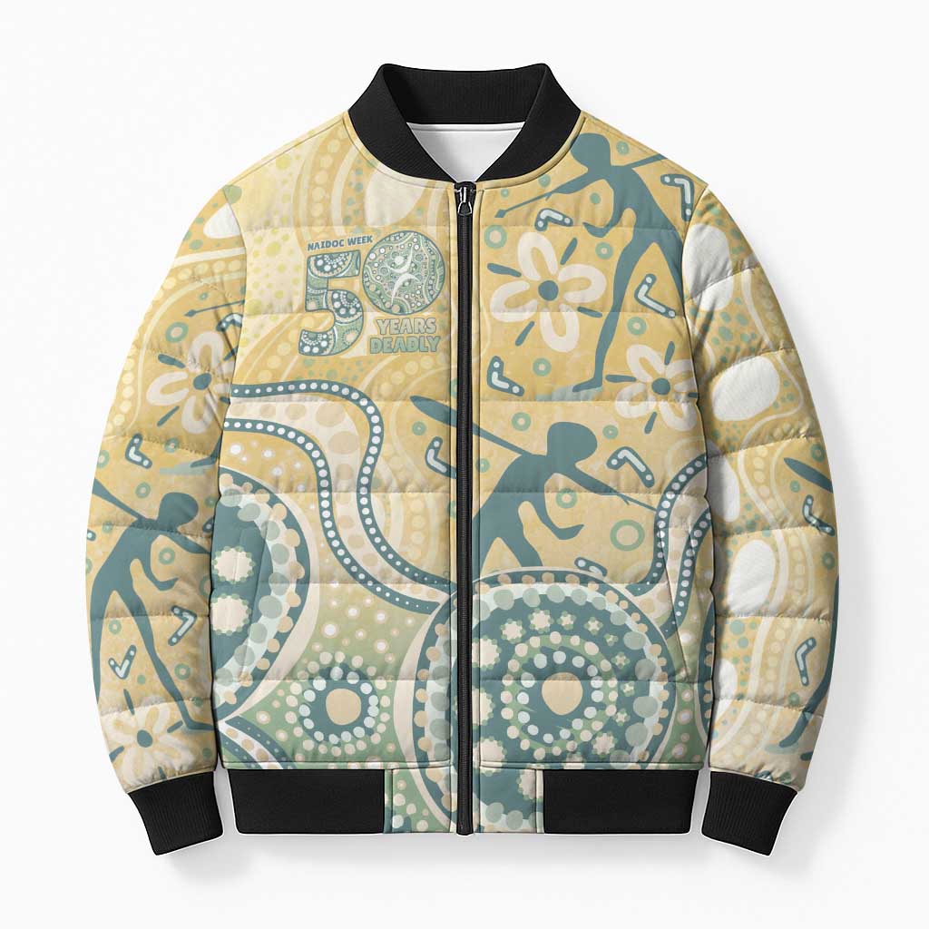 Pastel NAIDOC Week 2026 First Nations Indigenous Bomber Puffer Jacket The Life
