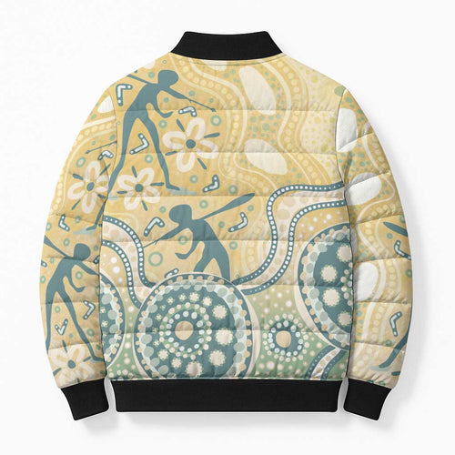 Pastel NAIDOC Week 2026 First Nations Indigenous Bomber Puffer Jacket The Life