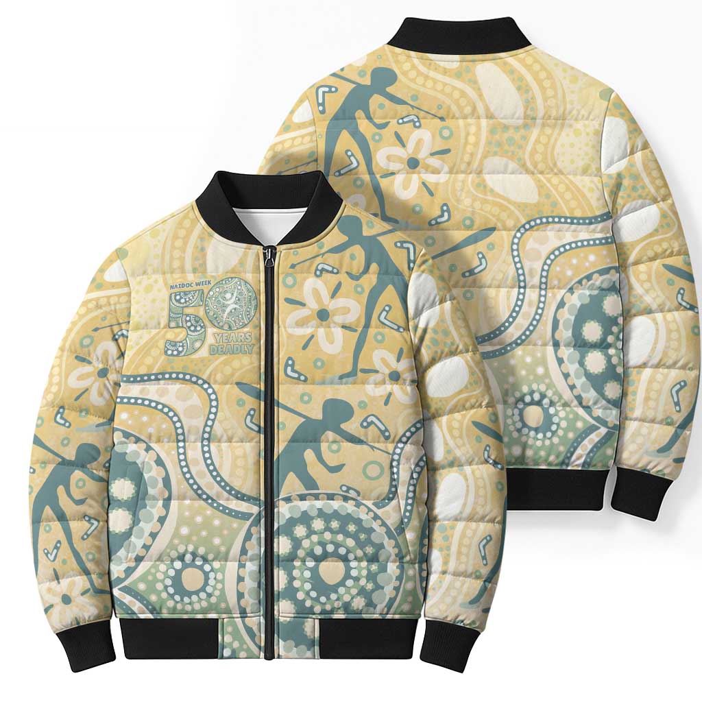 Pastel NAIDOC Week 2026 First Nations Indigenous Bomber Puffer Jacket The Life