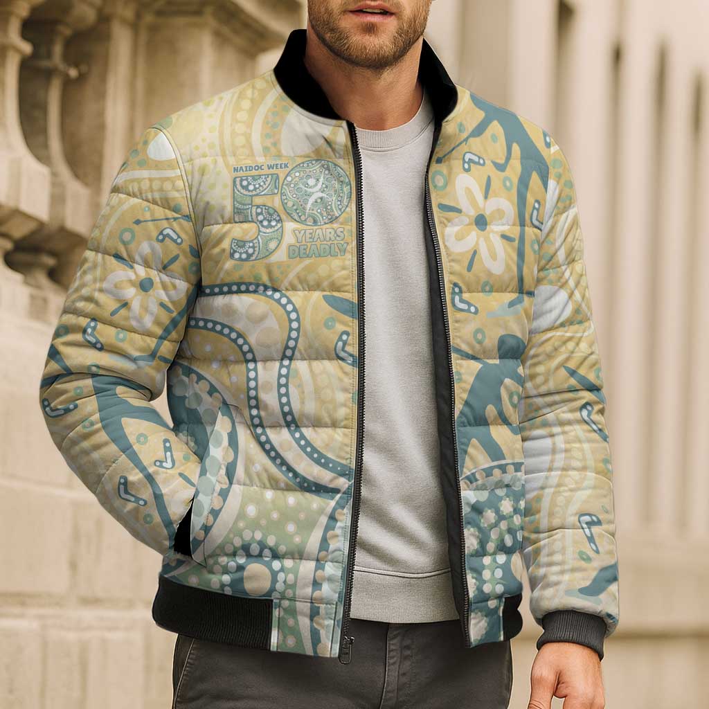 Pastel NAIDOC Week 2026 First Nations Indigenous Bomber Puffer Jacket The Life