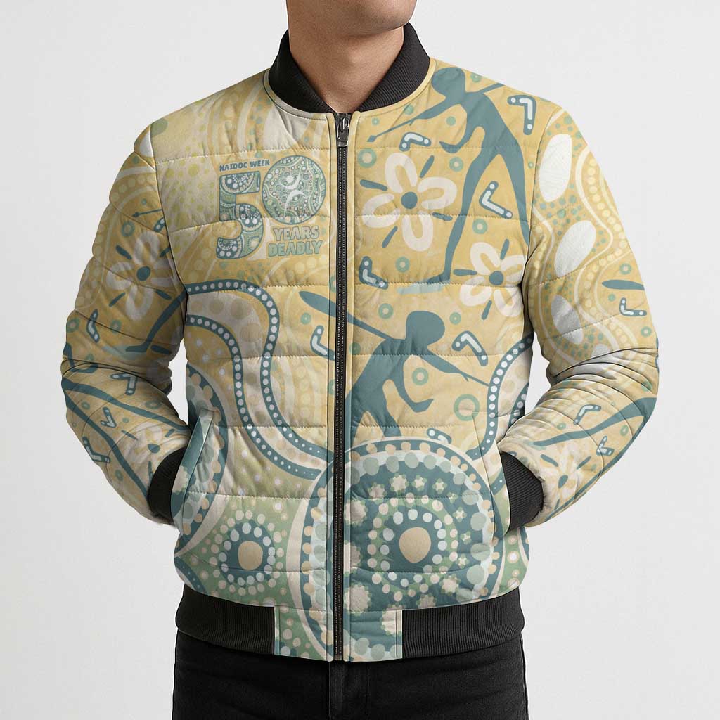 Pastel NAIDOC Week 2026 First Nations Indigenous Bomber Puffer Jacket The Life