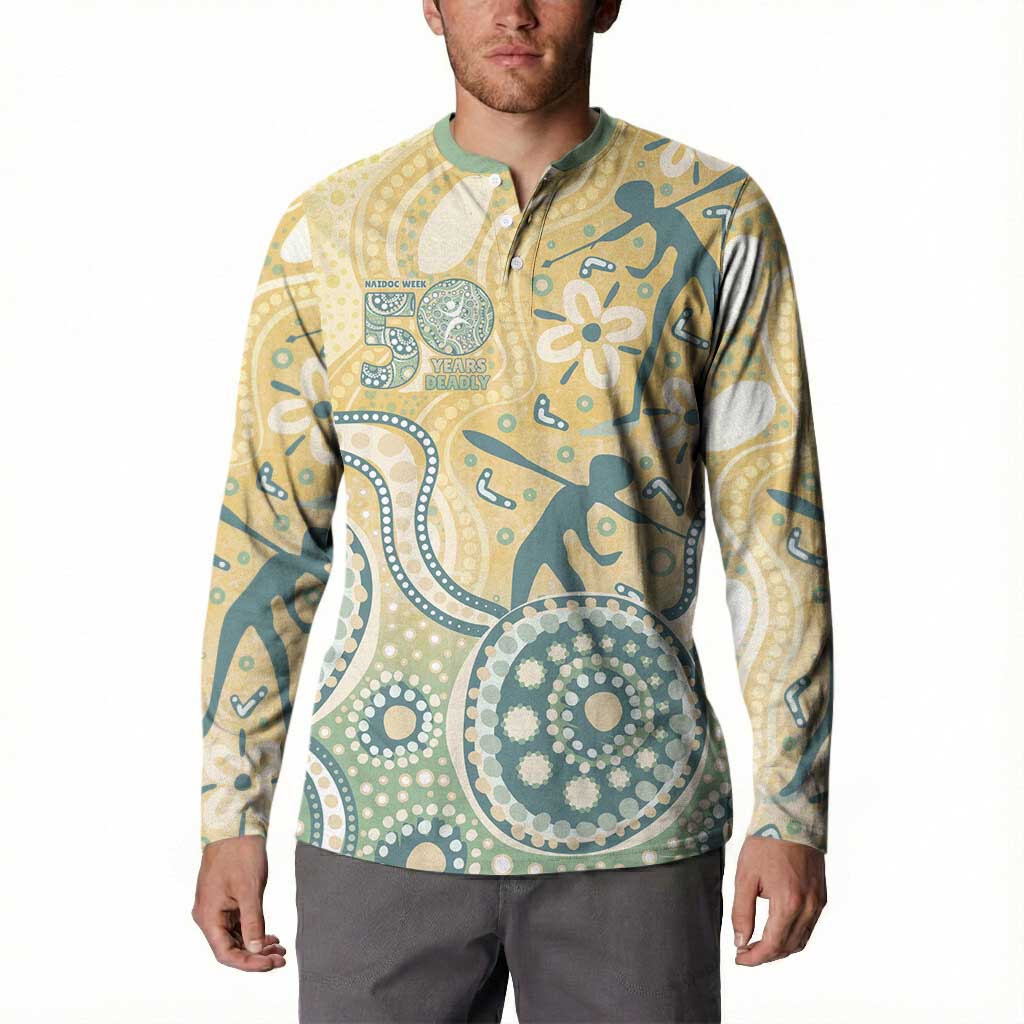 Pastel NAIDOC Week 2026 First Nations Indigenous Button Sweatshirt The Life