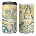 Pastel NAIDOC Week 2026 First Nations Indigenous 4 in 1 Can Cooler Tumbler The Life