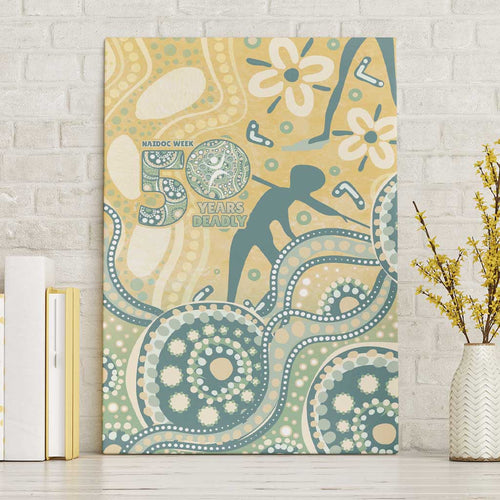 Pastel NAIDOC Week 2026 First Nations Indigenous Canvas Wall Art The Life