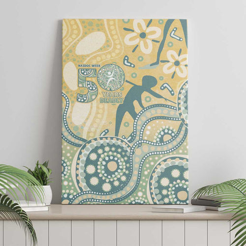 Pastel NAIDOC Week 2026 First Nations Indigenous Canvas Wall Art The Life